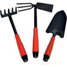 Normadia Bahçe Seti 3'lü Kürek, Tırmık ve Çapa, Pratik ve Dayanıklı Tasarım