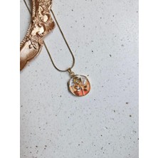 The Originals Kadın Çelik Incili Gül Figürlü Colours Sanat Kolye