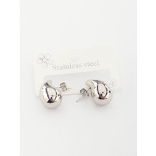 The Originals Çelik Damla Küpe Silver Renk