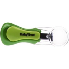 BabyTime Büyüteçli Tırnak Makası Yeşil Özellikli Bebekler İçin Kullanım Kolaylığı