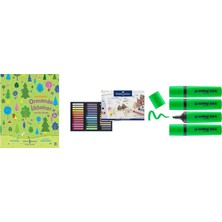 Faber-Castell Creative Studio Toz Pastel Boya (Soft), 36 Ren... +2 Parça Fırsat Seti