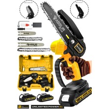 Normadia 18V Metal Dişli Şarjlı Dal Testeresi, Güç ve Dayanıklılık