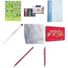 Faber-Castell Creative Studio Toz Pastel Boya (Soft), 36 Ren... +7 Parça Fırsat Seti