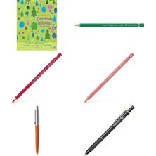 Faber-Castell A.dürer 8200-163 Züm.yeşil Aquarell Boya Kal... +5 Parça Fırsat Seti