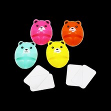 Veralya 4 Parça  Renkli Büyük Ayıcık Kablo Tutacak