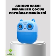 Renklime Anında Baskı Özellikli Çocuk Kamerası 48MP 1080P Çift Lens 32GB Destekli