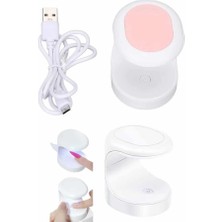 Renklime Mini Taşınabilir Kalıcı Oje Jel Tırnak Kurutucu Fototerapi Makinesi