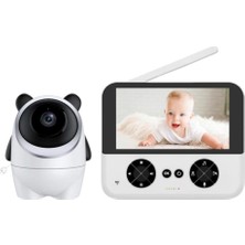 Adat Gece Görüşlü Güvenli Bebek Monitörü 720P Hd Görüntü