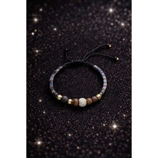 No Name Doğal Taşlı Ayarlana Bilir Unisex Bileklik