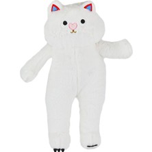Kaia Life 4806 Peluş Uzun Kedi 55 cm Beyaz -My Friend Toys