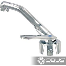 Obus Karavan Can Katlanır Krom Plastik Musluk (SICAK/SOĞUK)CNRB1488