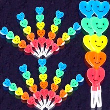 Kuzey Oyuncak 48 Adet Yumurtlayan Kalpli Kalem Kalpli Emojili Kurşun Kalem Renkli Kalpli Kalem Karne Hediyesi