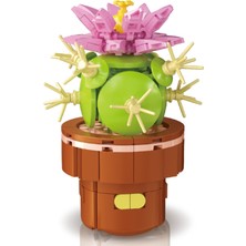 Kaia Life Building Block Flower 181 Parça Kaynana Topuzu Kaktüsü