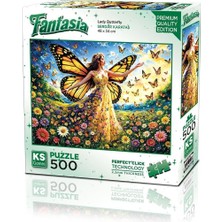 Kaia Life 20093 Puzzle 500 Lady Butterfly