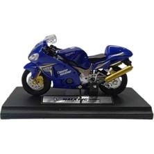  kzl hayabusa gsx1300 1:18 ölçek standlı model motor