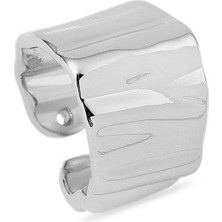 The Originals Vip Gümüş Renk Trend Model Earcuff Kıkırdak Küpe