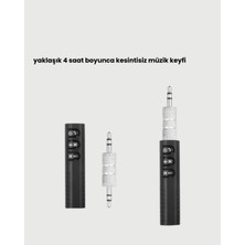Renklime Kablosuz Ses Çözümü – 3.5mm Jaklı Bluetooth Müzik Alıcısı