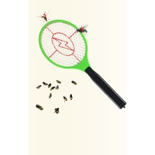 Renklime Elektrikli Sinek Raketi | Yüksek Voltajlı, Güvenli ve Taşınabilir