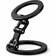 E2M Çift Manyetik Telefon Standı Siyah