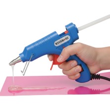 Renklime Hobi ve Tamirat Için 20W Silikon Tabancası 7.5 mm Uyumlu 5 Adet Hediye Silikon