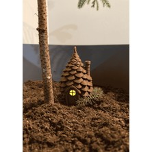 Verslab Print Kom Kom Kozalak Dekoratif Obje