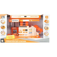 Kaia Life Titreşimli Turuncu Benzin Istasyonu Oyun Seti