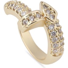 The Originals Vip Gold Renk Zirkon Taşlı Earcuff Kıkırdak Küpe