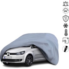 ULTRASHOP Volkswagen Caddy (2010-2015) Su Geçirmez Araba Brandası Dış Mekan Oto Brandası