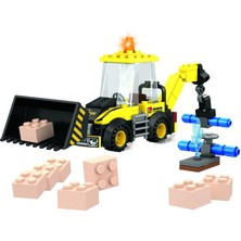 Kaia Life Ausini Inşaat Seti Vinçli Dozer  Parça