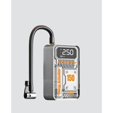 Renklime 150 Psı Kablosuz Şarjlı Hava Pompası – LED Ekranlı ve Otomatik Kapanma Özellikli