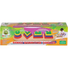 Kaia Life KR006 Woodoy Renkli Geometrik Şekiller -Karsan  Oyuncak