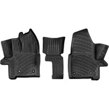 Rizline Ford Tourneo Custom 2012-2023 3D Havuzlu Paspas | Şoför +1 Yolcu Koltuğu - Otomatik Vites