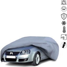 ULTRASHOP Volkswagen Jetta (2005–2010) Su Geçirmez Araba Brandası Dış Mekan Oto Brandası