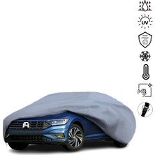 ULTRASHOP Volkswagen Jetta (2018 –) Su Geçirmez Araba Brandası Dış Mekan Oto Brandası