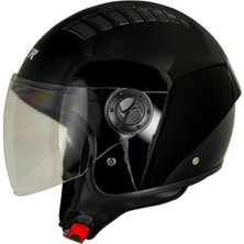 Ncr Kask Çenesiz 230 Ece Belgeli- Parlak Siyah