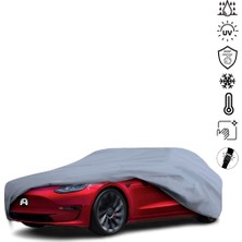 ULTRASHOP Tesla Model 3 (2023 – )Su Geçirmez Araba Brandası Dış Mekan Oto Brandası