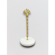 Doğal Mermer Gold Mercan 14 cm Kağıt Havluluk