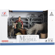 Kaia Life Model Hayvan Seti Eşek ve Sıpa