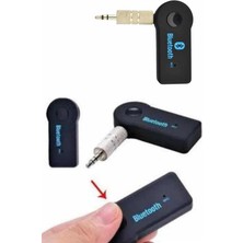 Renklime Yeni Nesil Bluetooth Aux Araç Kiti Siyah Tv Tablet Telefon Araç Araba