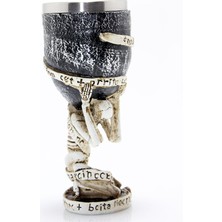 Meks Tasarım Paslanmaz Çelik Kadeh Bardak Model 1