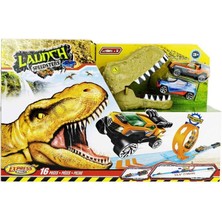 Kaia Life Express Wheels 16 Parça T-Rex Araç ve Yol Oyun Seti
