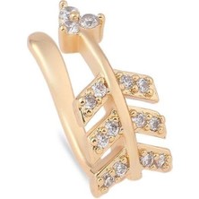 The Originals Vip Gold Renk Ok Model Earcuff Kıkırdak Küpe