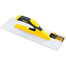 Normadia 30 cm Profesyonel Kauçuk Saplı Alçı Malası, Güçlü ve Dayanıklı Tasarım