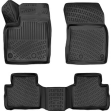 Rizline Nissan Qashqai 2022 Sonrası 3D Havuzlu Paspas | Benzinli