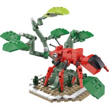 Kaia Life Yodo Blok Böcekler 167 Parça Kırmızı Karınca