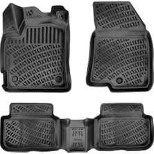 Rizline Dacia Logan 3 Sedan Eu 2021 Sonrası 3D Havuzlu Paspas