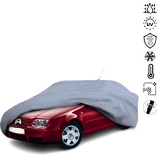 ULTRASHOP Volkswagen Bora (1998–2005) Su Geçirmez Araba Brandası Dış Mekan Oto Brandası