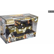 Kaia Life Combat Force Figür ve Askeri Jeep