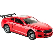 Kaia Life Die Cast Metal Sesli ve Işıklı Çek Bırak Kırmızı Yarış Arabası
