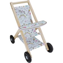 Kaia Life ÇG71 Okutan, Ahşap Bebek Arabası